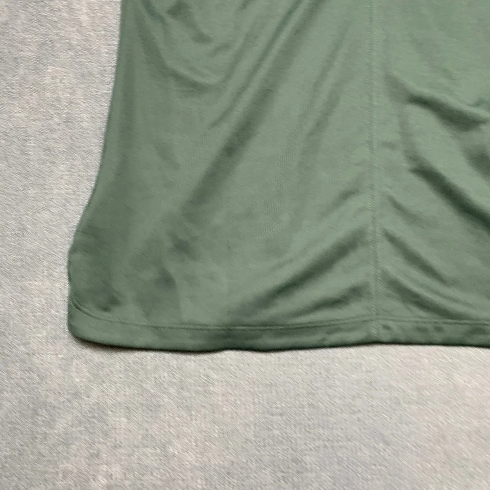 Nike Golf Tour Performance Dri Fit Polo Shirt Womens Medium Green Short Sleeve - Picture 10 of 13